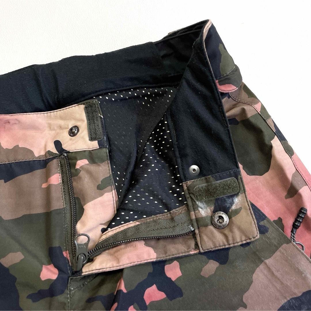 6671 ボルコム　パンツ　迷彩柄　ゴアテックス　カモフラ　スノボ　レディース