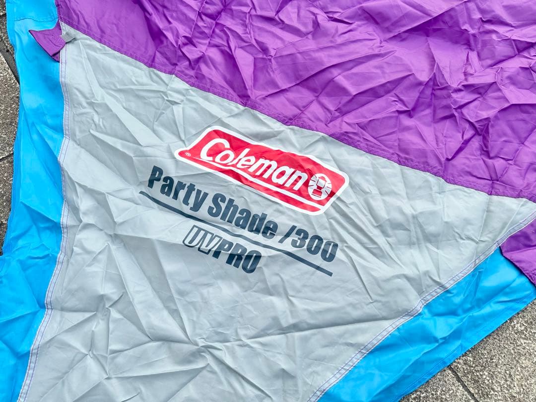 希少 Coleman コールマン パーティーシェード／300 パープル