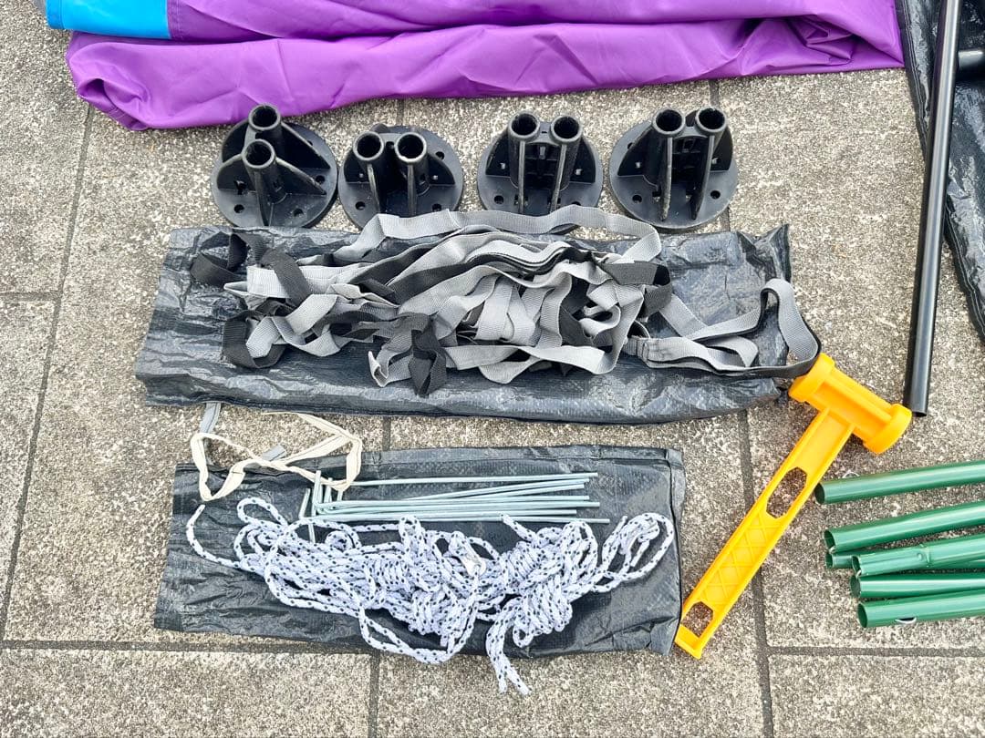 希少 Coleman コールマン パーティーシェード／300 パープル