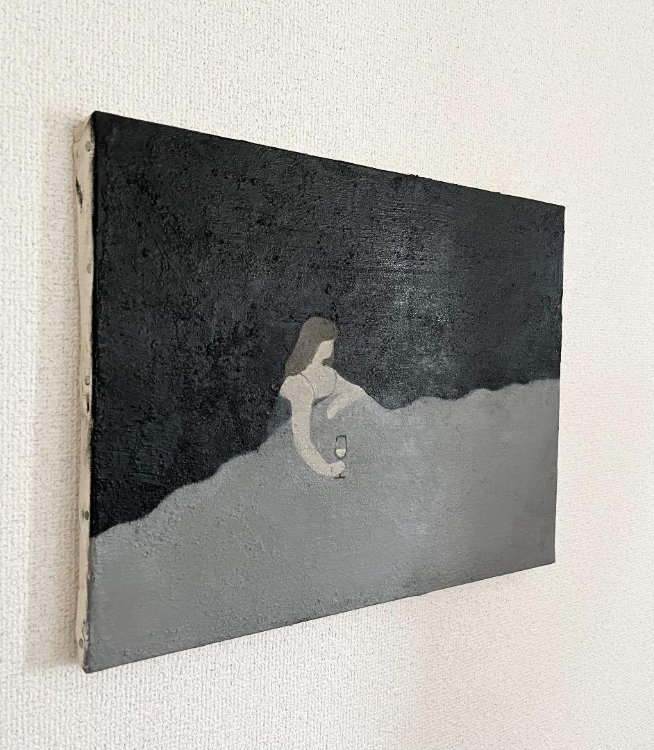 油彩画　そういう日