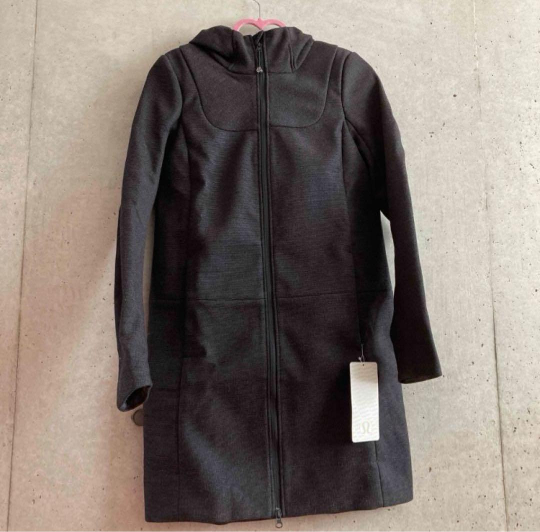 ★lululemon★ルルレモン ヨガ ジャケット コート ブラック ヨガウェア