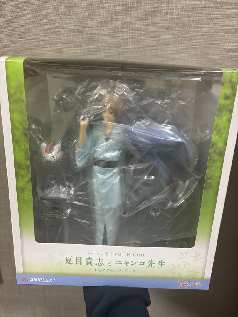 夏目友人帳 1/8スケールフィギュア 夏目貴志とニャンコ先生