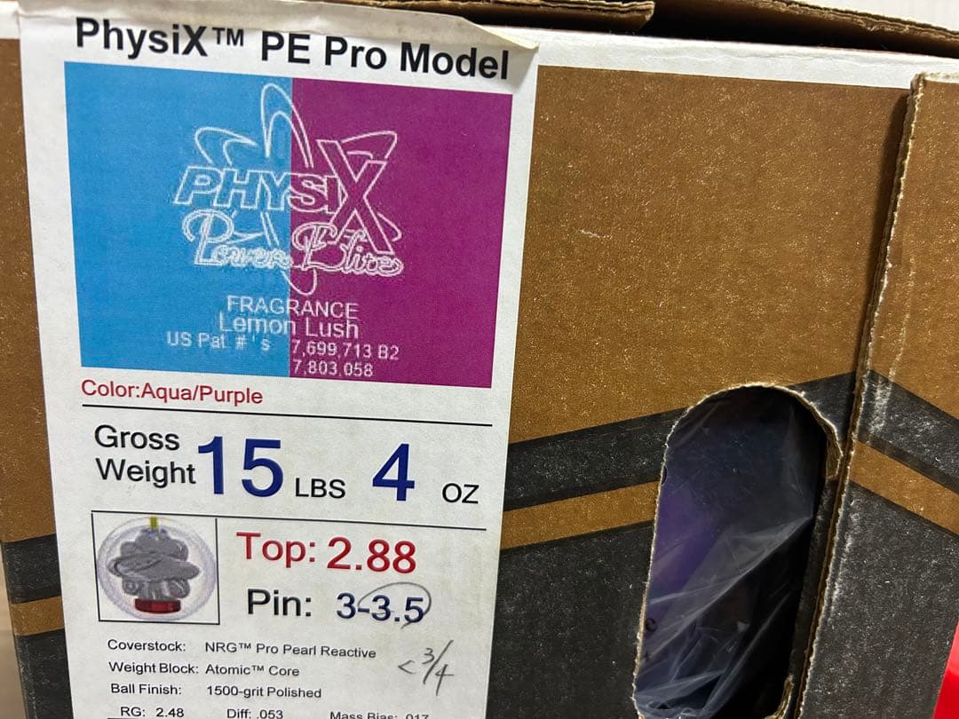 送料込み【新品】フィジックス・PE・プロモデル　ストーム　15ポンド4オンス　1