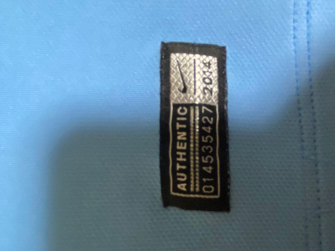 マンチェスター・シティ Nike シャツ ライトブルー