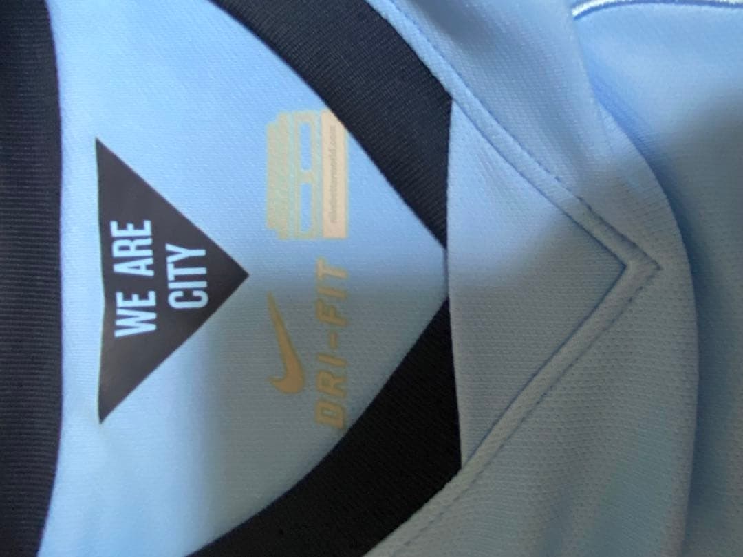 マンチェスター・シティ Nike シャツ ライトブルー