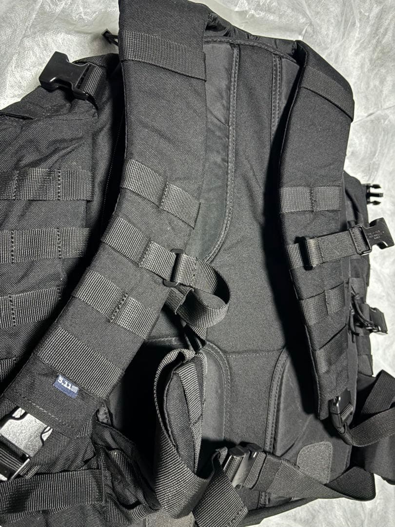 5.11 ブラック ラッシュ72 バックパック モールシステム rush72