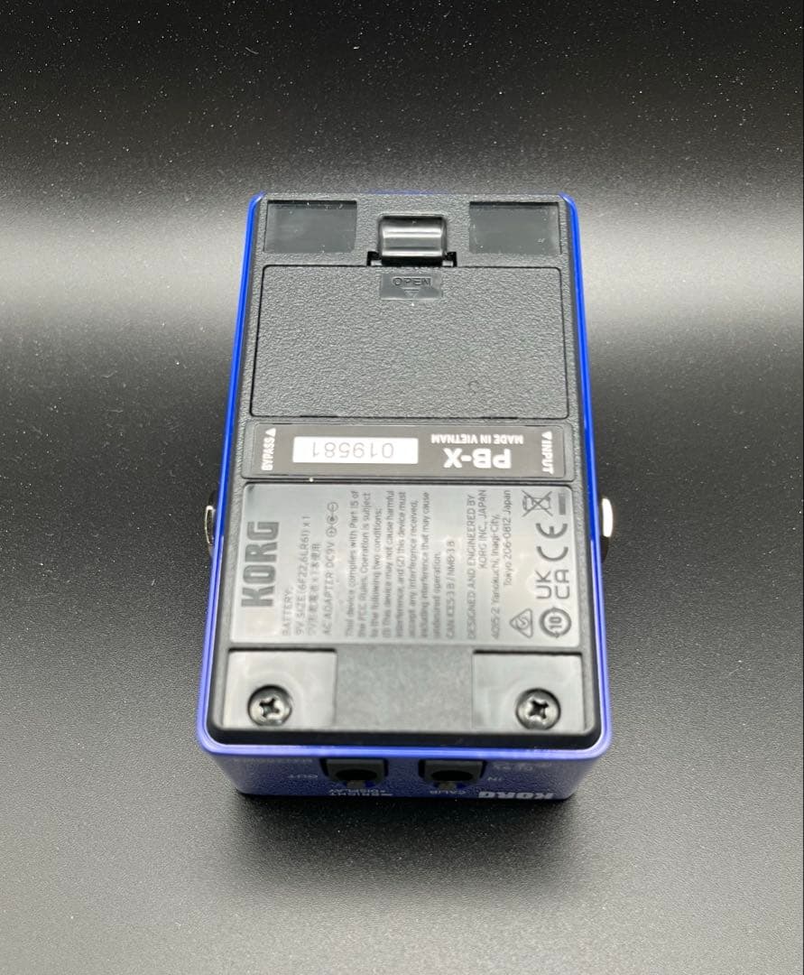 【限定カラー】KORG Pitchblack X BLUE