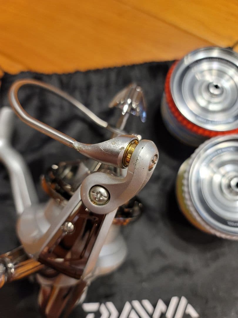 Daiwa wind surf リール スプール2個付き