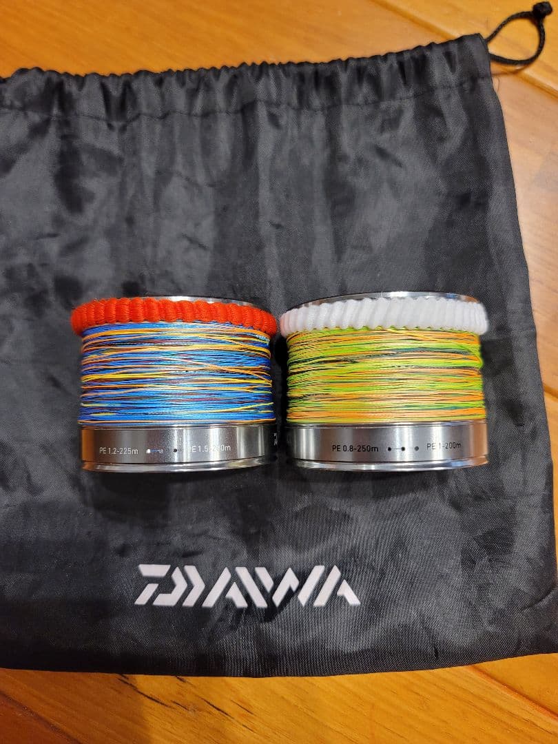Daiwa wind surf リール スプール2個付き