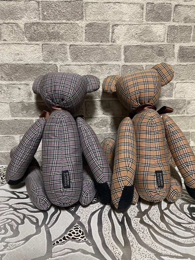 最終お値下げ　美品　BURBERRY CLASSICS ぬいぐるみ　２体セット
