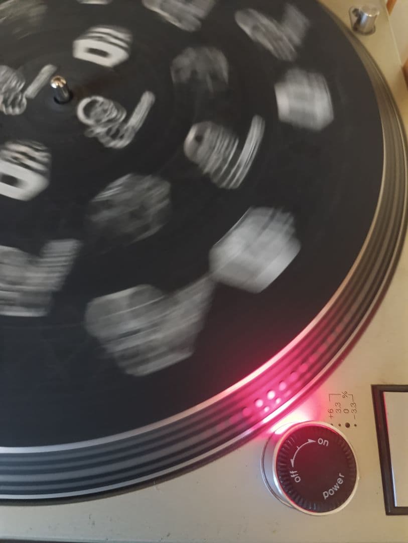 Technics　mk3D ターンテーブル スピード調整機能付き