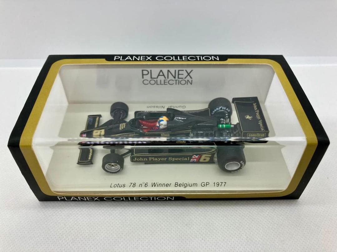 ★1/43★JPS ロータス78★G.ニルソン★1977 ベルギーGP 優勝★