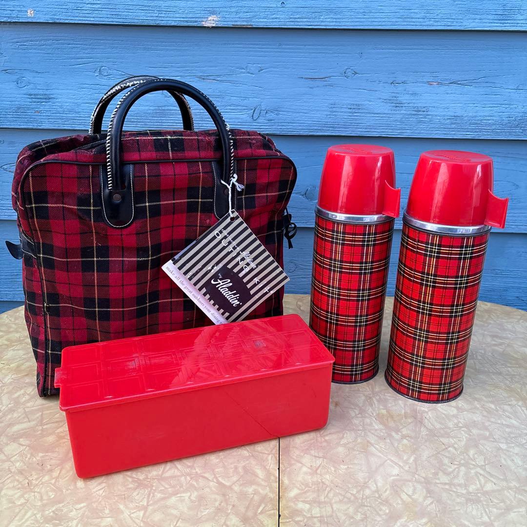 USA VINTAGE Aladdin ピクニックセット 水筒二点