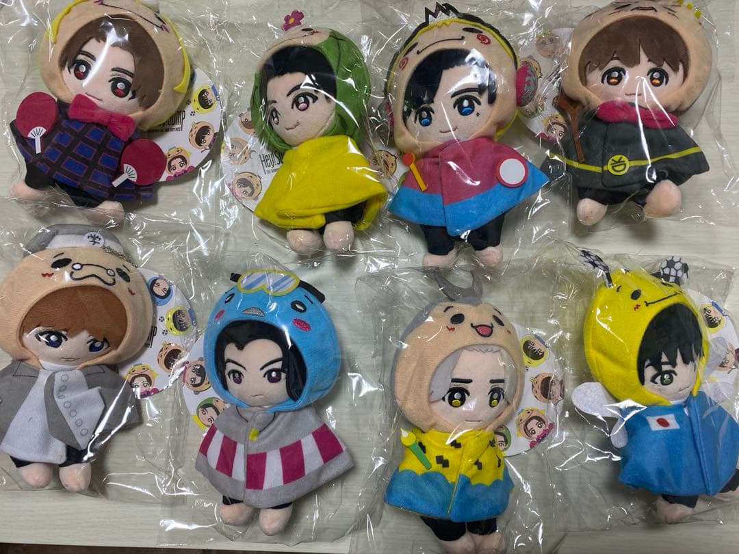 p*m様 Hey! Say! JUMP 9ぷぅぬいぐるみ 8体セット