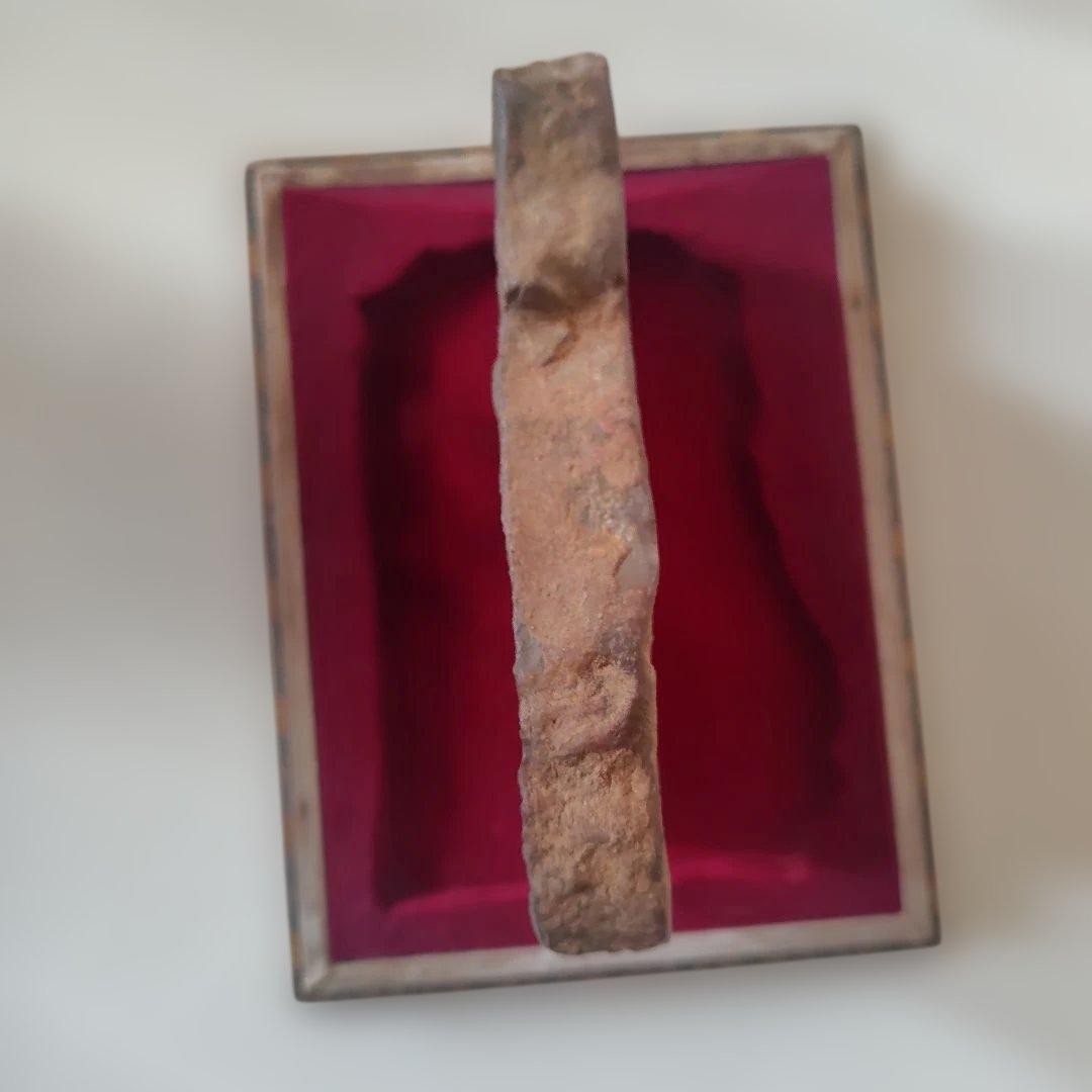 端渓硯　壽、國勝の印つき