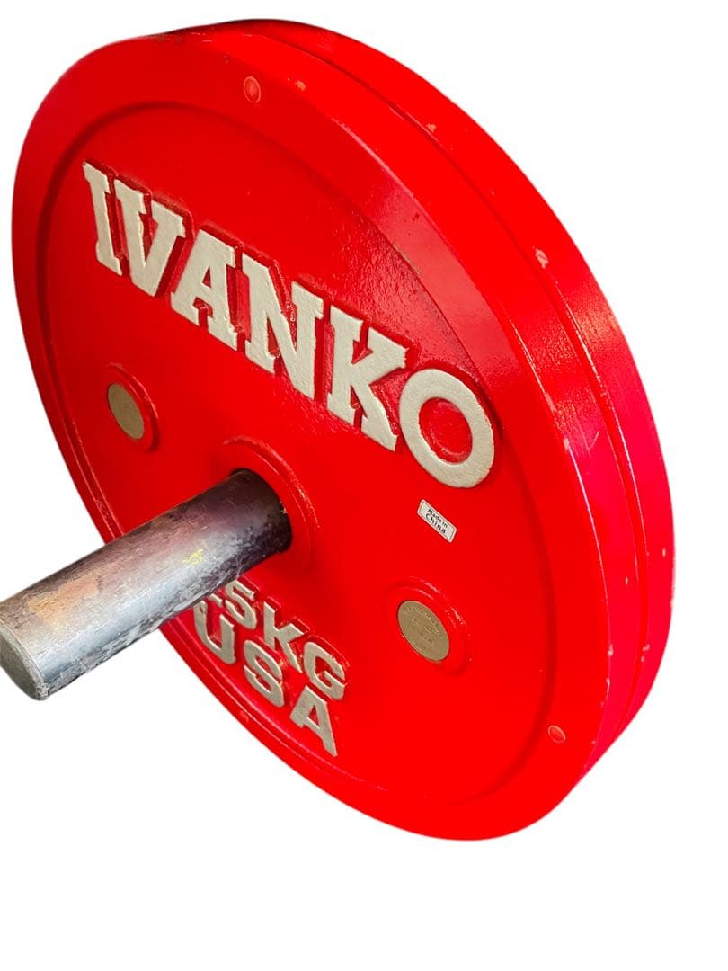 IVANKO バーベルプレート 25kg 2枚