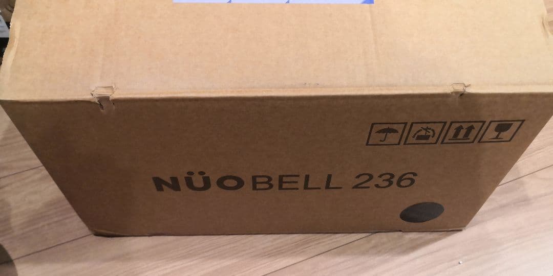 ①可変式ダンベル ブラック　NUOBELL フレックスベル Max 36kg