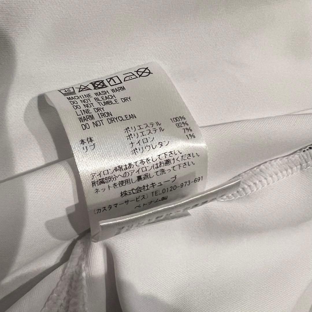 MARK&LONA マークアンドロナ　モックネック　半袖シャツ　ロゴ　XL 50