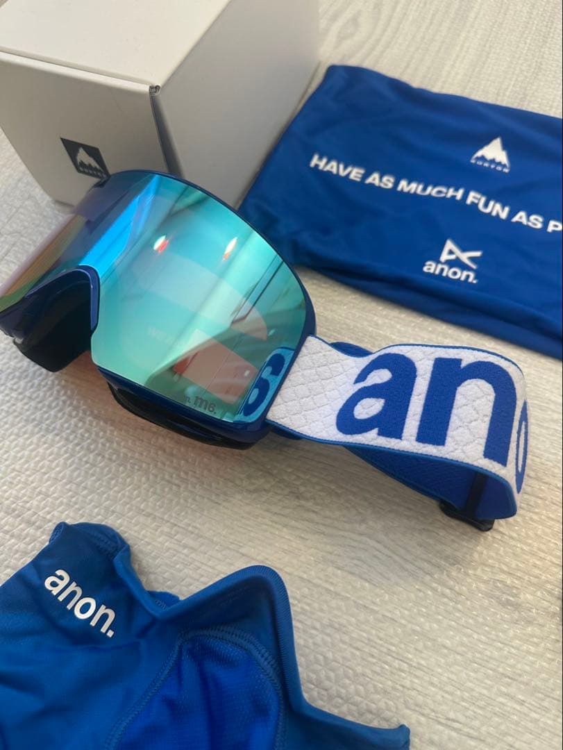 【新品】BURTON anon ゴーグル M6 スペアレンズ付き