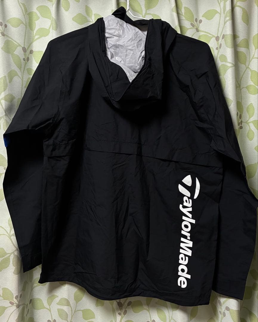 TaylorMade レインウェア上下セット ブラック サイズ上O(LL)下 L