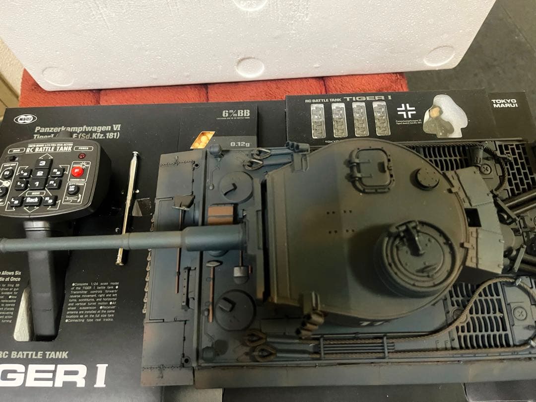 新品東京マルイタイガ1 1/24 RCバトルタンク