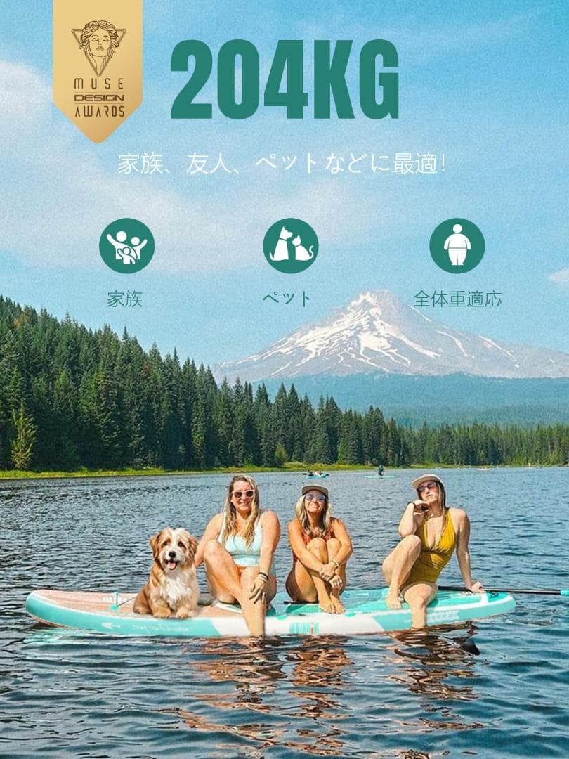 【新品】Niphean サップボード SUPセット 320cm アクセサリー付き