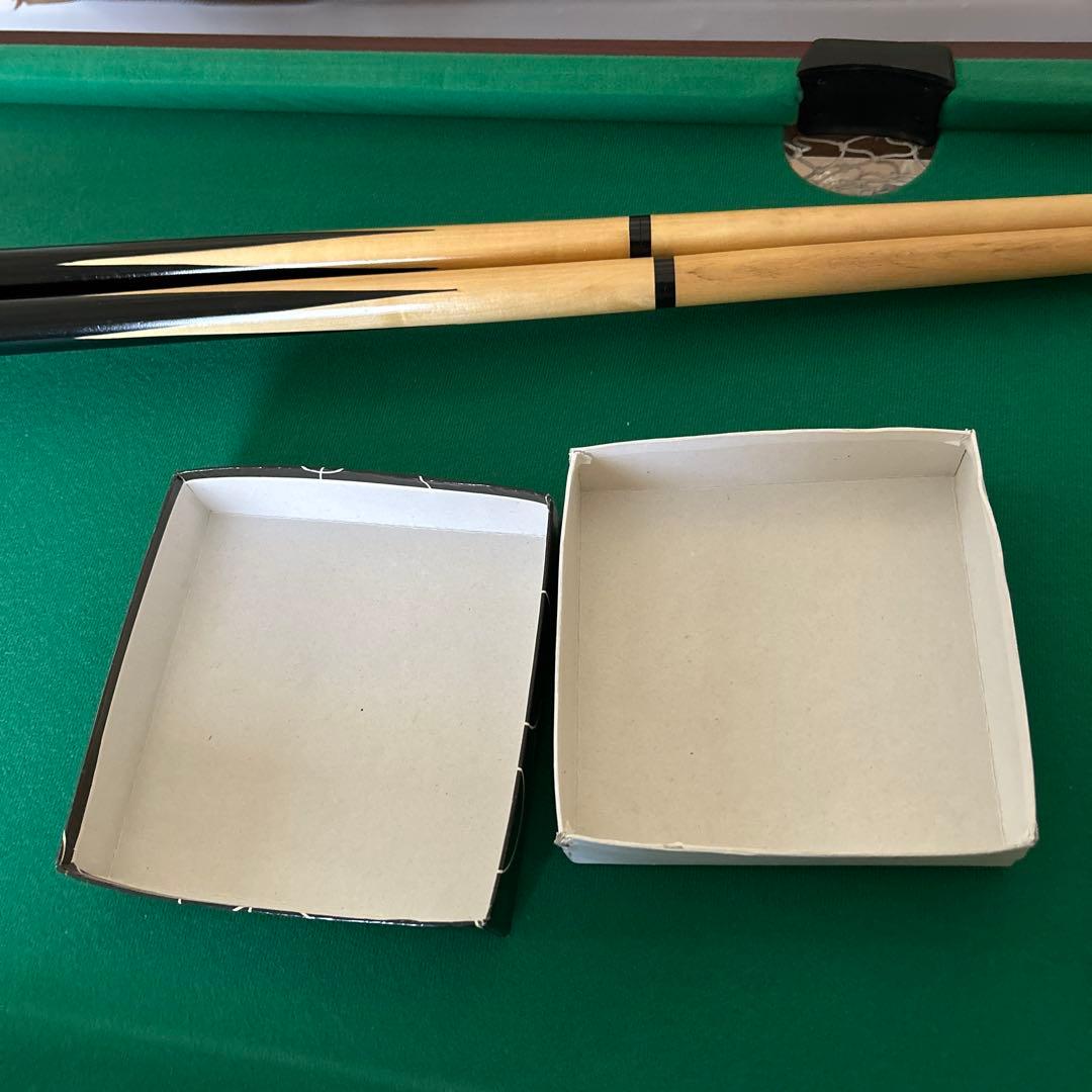 ビリヤード台 セット 組み立て式 入門本付き 家庭用 本格的