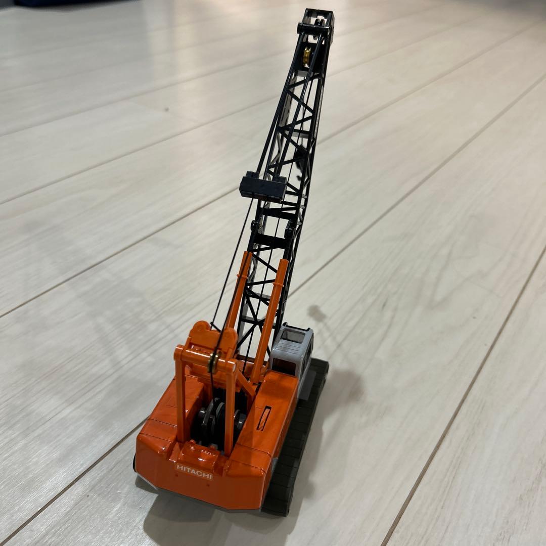 日立 クレーン ミニカー オレンジ