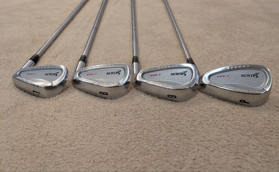 【名器】SRIXON スリクソン I-404 アイアン 8本セット S200