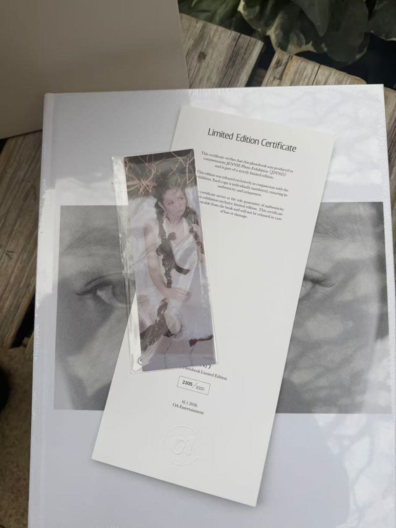 JENNIE 代官山 photobook popup ポップアップ しおり付