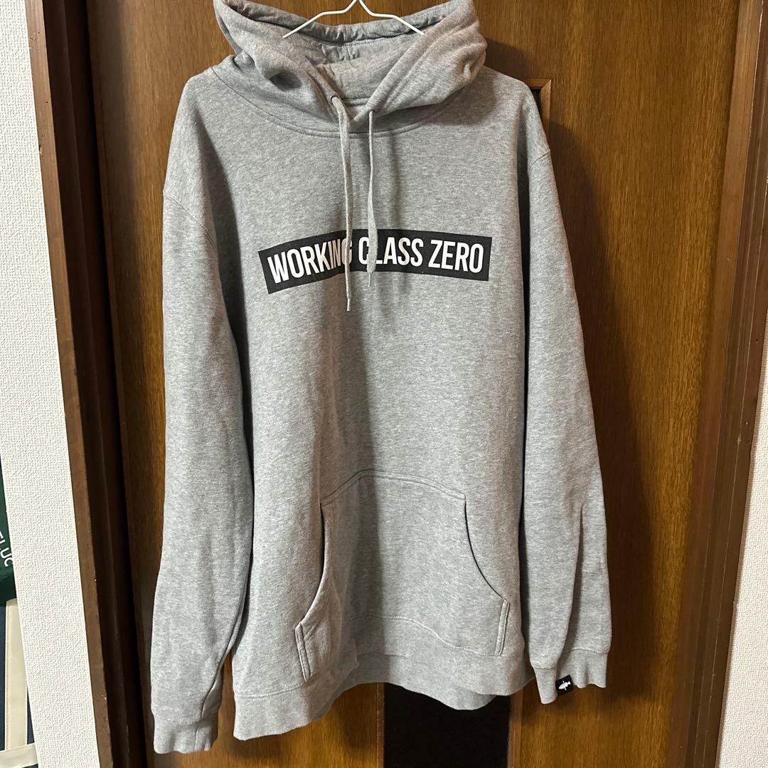 WORKING CLASS ZERO グレー XL パーカーDRT