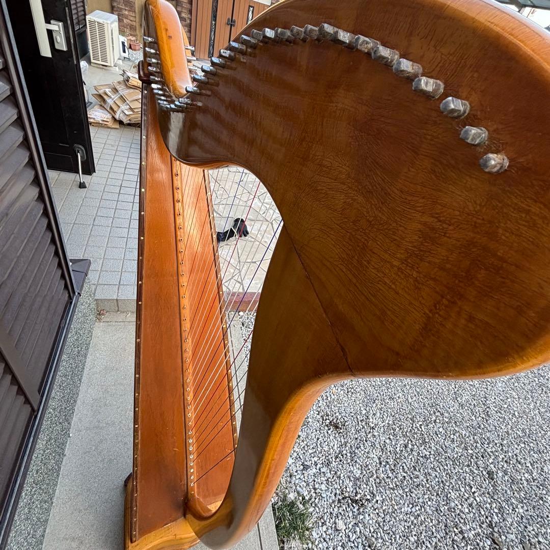 AOYAMA 青山ハープ　36弦 アイリッシュハープ レバーハープ