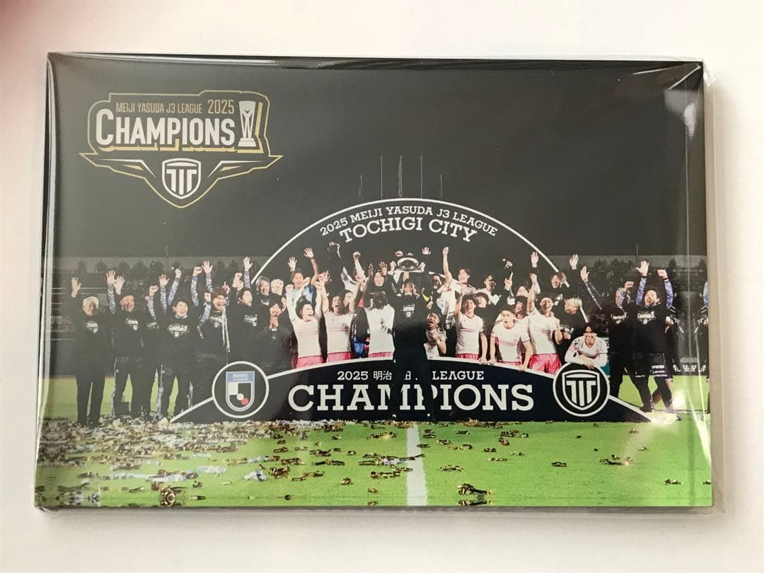 栃木シティ　J3優勝記念アクリルブロック