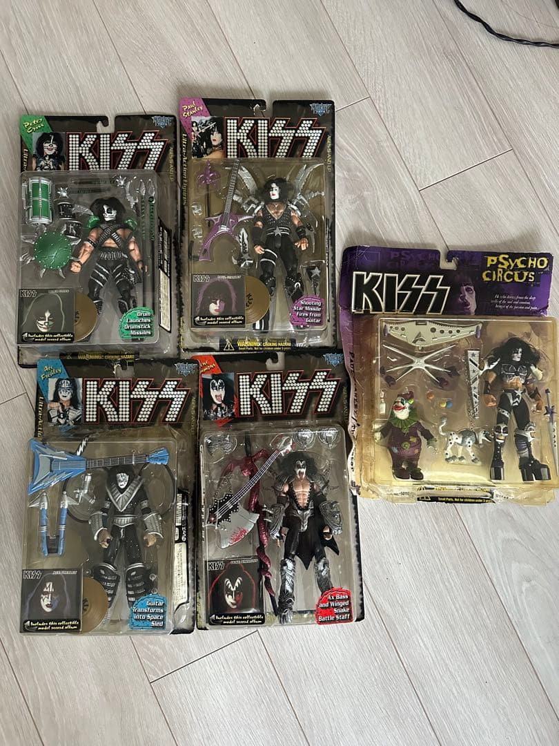 1997年1998年ヴィンテージ KISSキッス　フィギュア　ジーンシモンズ