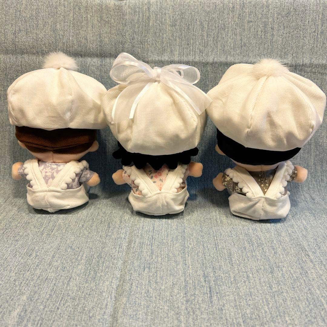 ちびぬいホワイトコーデオーダーページ　関西ちびぬい　関ジュ　ぬい服