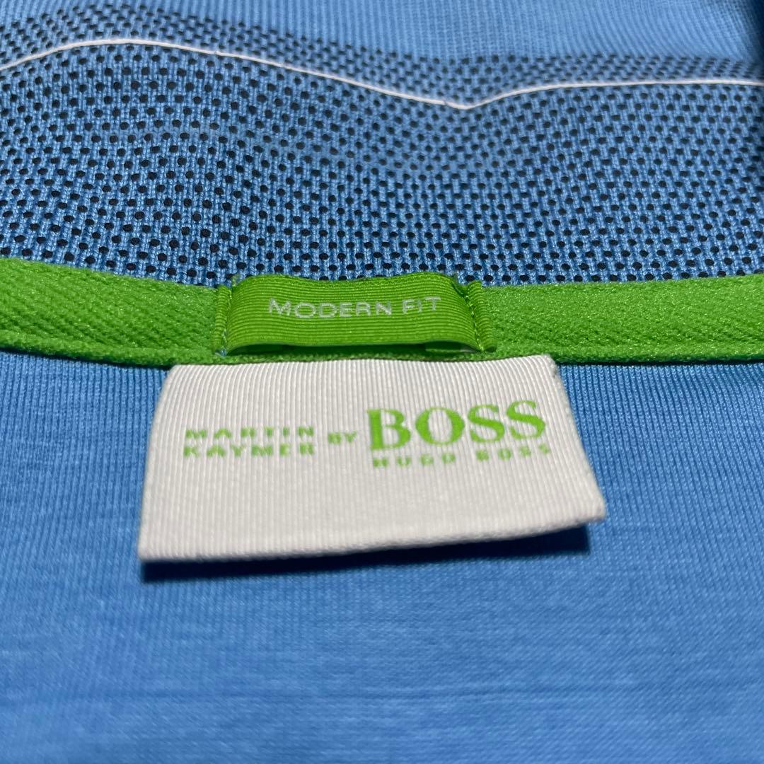 HUGO BOSS ポロシャツ 青 マーチン・カイマー