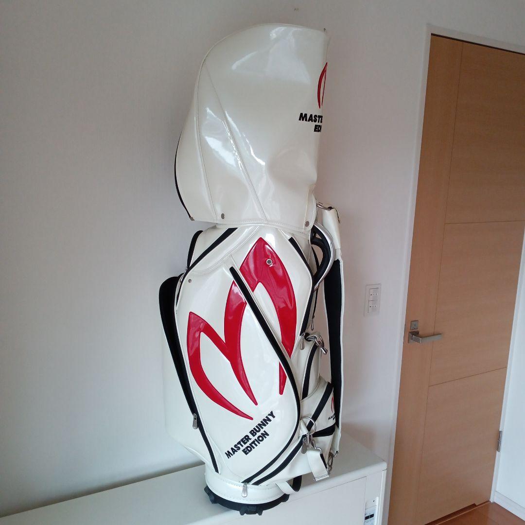 三日月　MASTER BUNNY EDITION キャディバッグ ホワイト