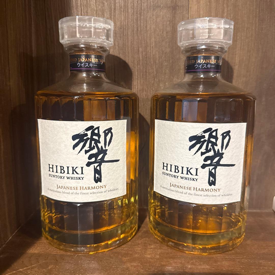 サントリー 響（HIBIKI）ブレンデッドウイスキ700ml 43% 2本セット