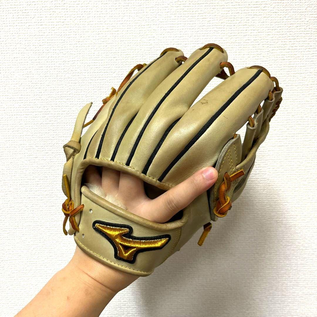 611 ミズノプロ タティスJr モデル 型抜群 即戦力 軟式 内野手グローブ