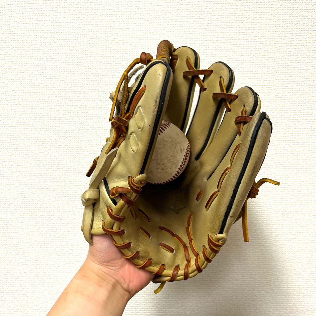 611 ミズノプロ タティスJr モデル 型抜群 即戦力 軟式 内野手グローブ