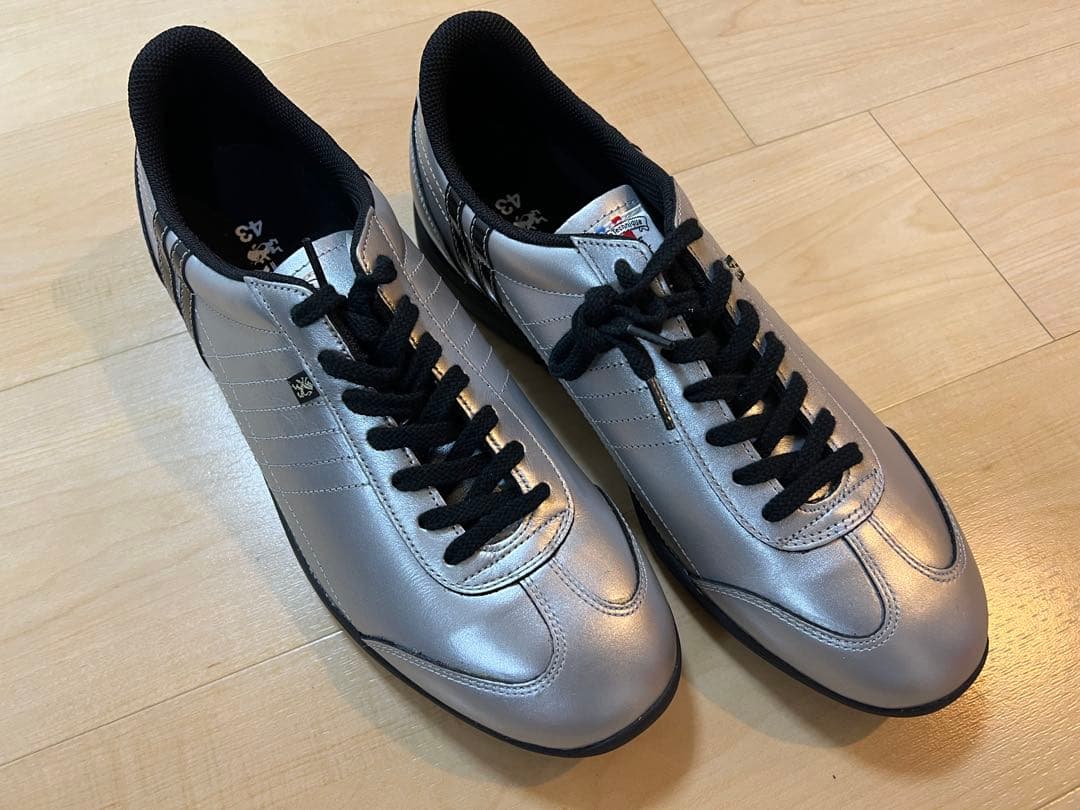 【新品】Patrick シルバー ゴルフシューズ サイズ43 定価¥25300