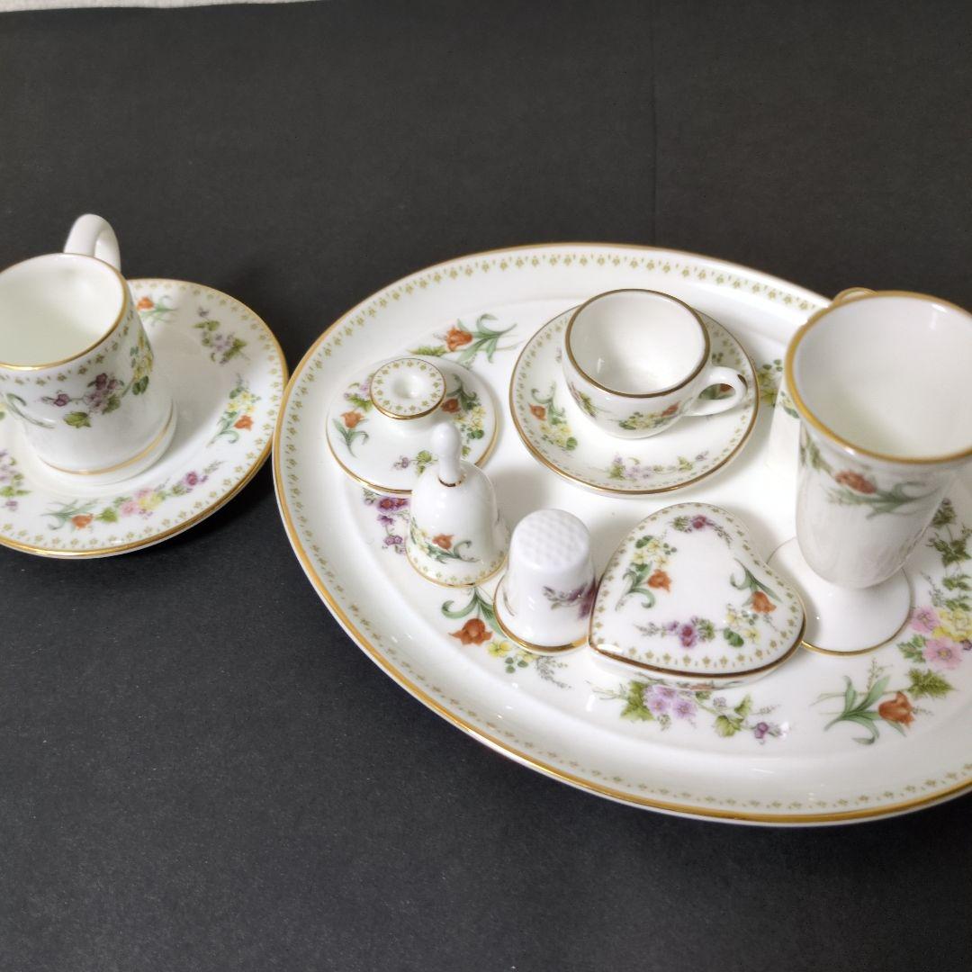 ウェッジウッド　ミラベル　ミニチュアand カップ&ソーサー