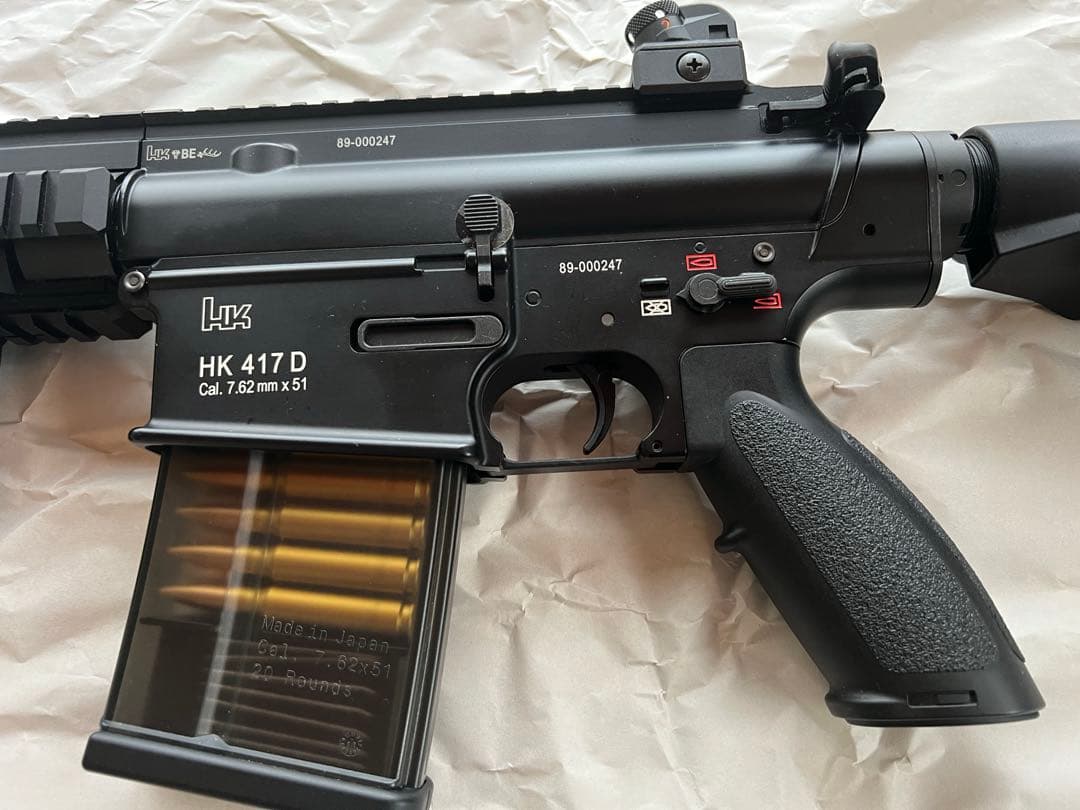 東京マルイ製　次世代電動￼ガン　HK417（箱無し・付属品欠品）