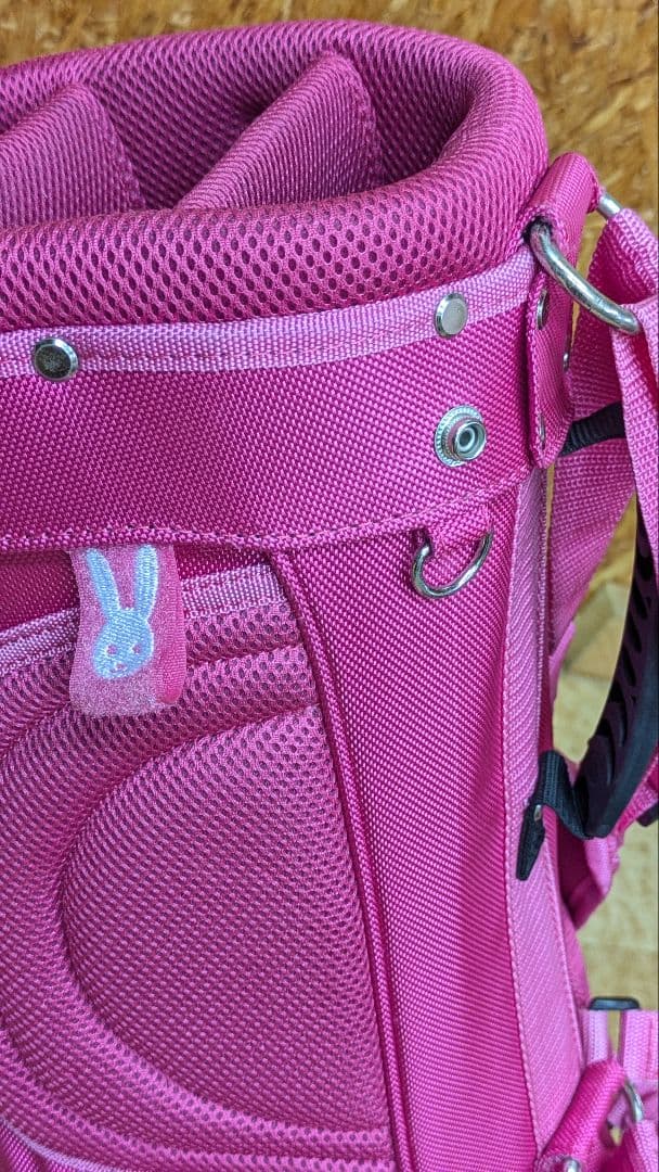 JACK BUNNY ピンク スタンドバッグ