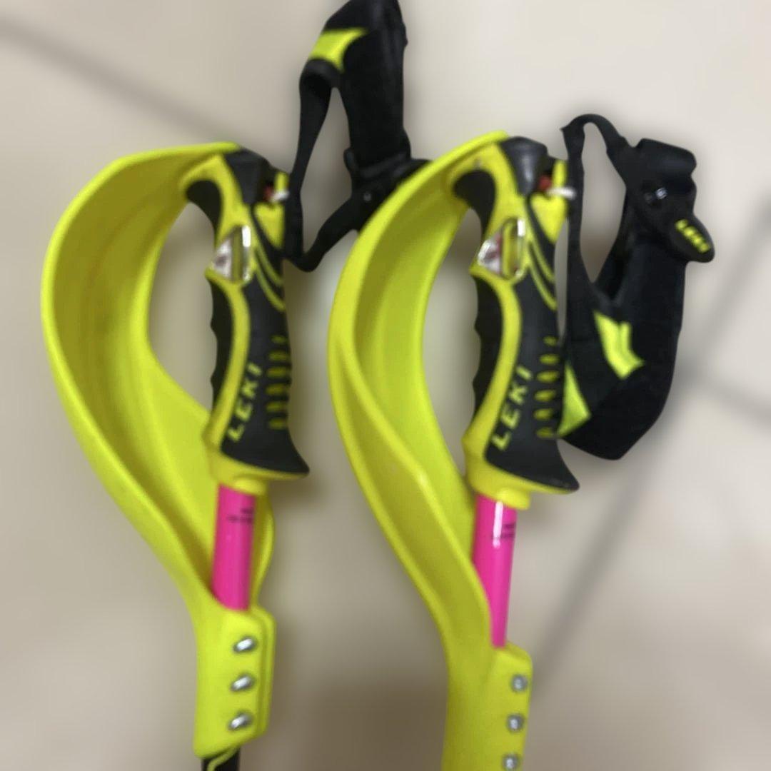 LEKI 2019-20 VENOM SL パンチガード付 カーボン 110cm