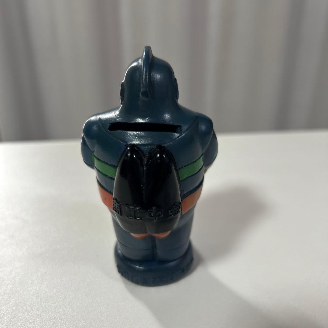 ソフビ 鉄人28号 商工中金 貯金箱