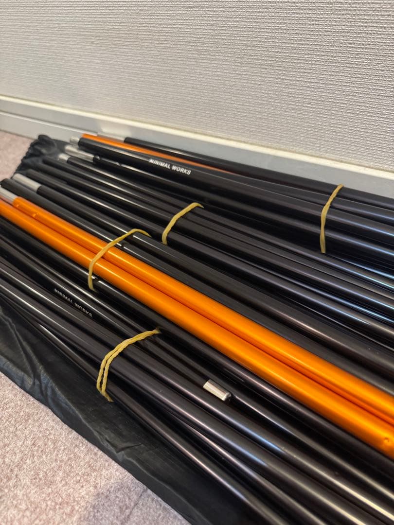 【美品】キャンプ用　MINIMAL WORKS シェルターg 2.0 チャコール