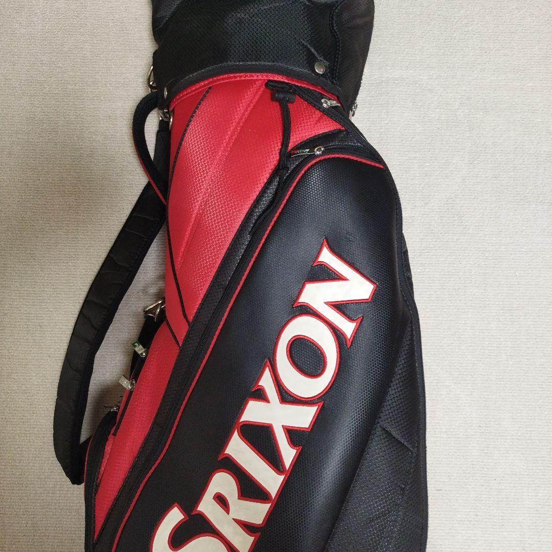 Srixon キャディバッグ 赤黒