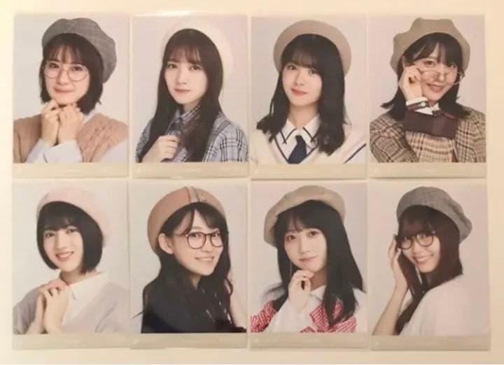 乃木坂46 生写真 ランダム プレッピー フルコンプ  44名 132枚 まとめ