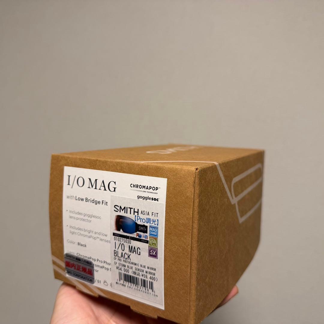 SMITH I/O MAG 24-25 ゴーグル　ブラック